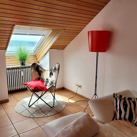 Ferienwohnung mit Seeblick und Dachterrasse in Überlingen Exterior foto